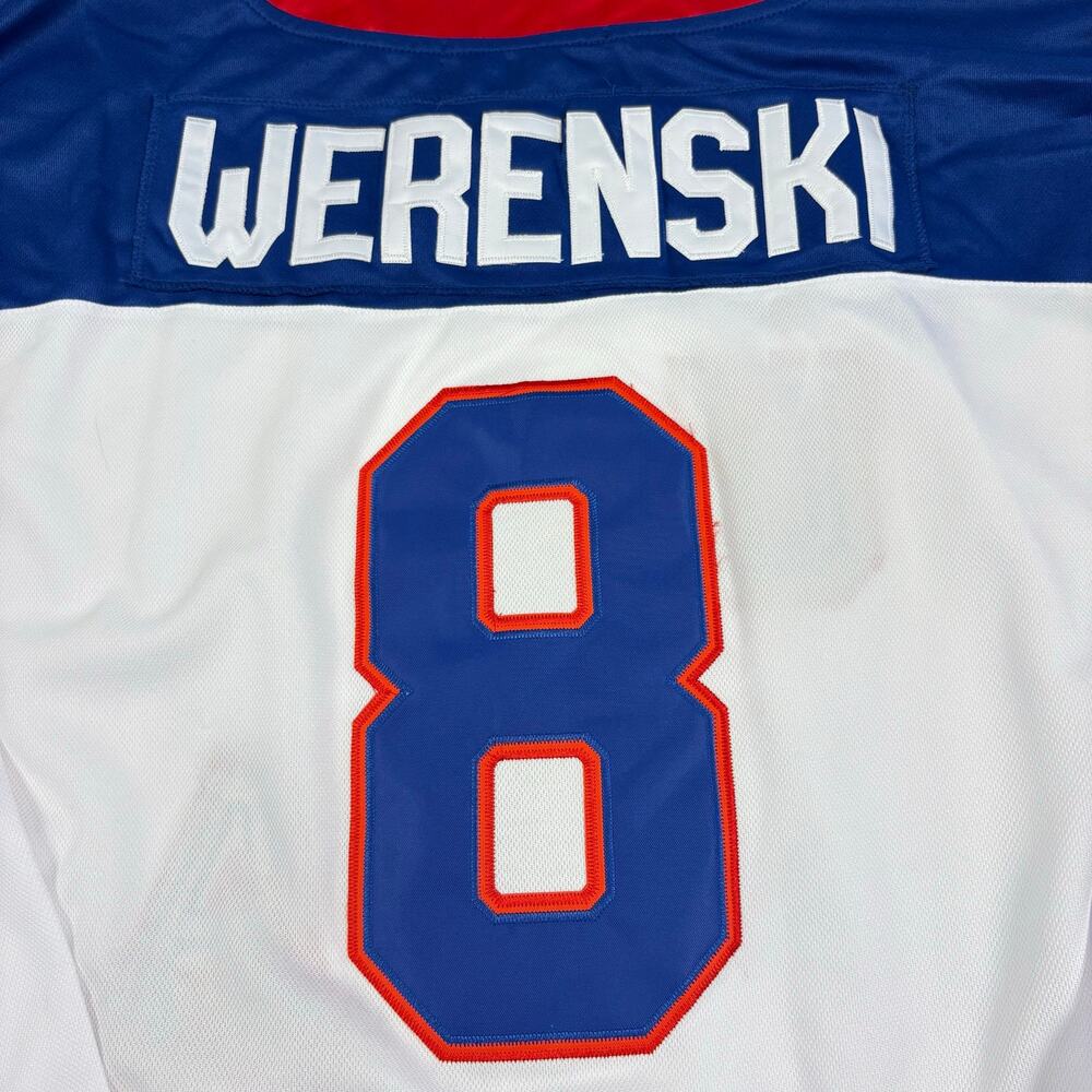 Nike Team USA IIHF Zack Werenski #8 Hockey Jersey Men's L White NWOT - Picture 8 of 12